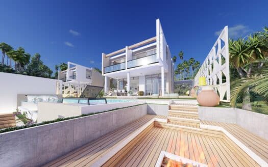 2 villas en prévente avec vue sur l’océan et la montagne