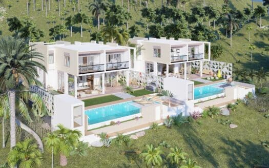 2 villas en prévente avec vue sur l’océan et la montagne