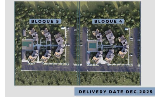 Condos modernes de 3 chambres dans un nouveau développement à Portillo