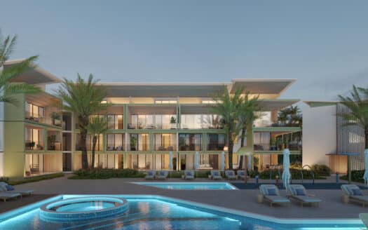 Condos dans un développement en bord de mer