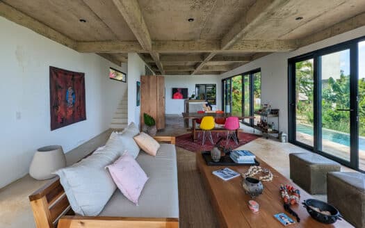 Villa avec vue panoramique sur l’océan et piscine à débordement