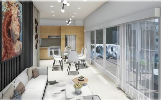 Nouveaux condos sur la colline au centre-ville