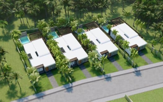 Projet de villas élégantes et exclusives sur la plage de Las Ballenas