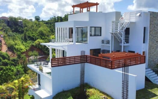 Villa de 3 chambres avec vue sur l’océan dans une résidence centrale sécurisée