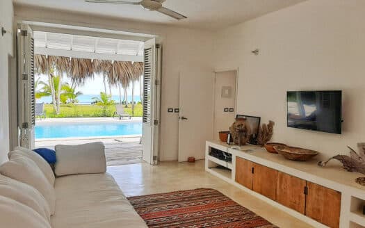 Bonheur en Bord de Mer : Villa Spectaculaire de 6 Chambres à Las Terrenas