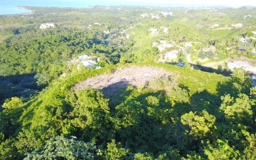 Terrain sur colline à Las Terrenas pour résidences écologiques de luxe