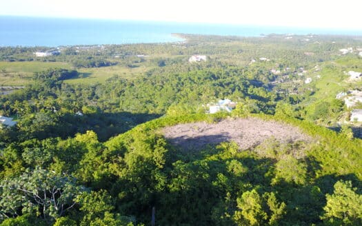 Terrain sur colline à Las Terrenas pour résidences écologiques de luxe