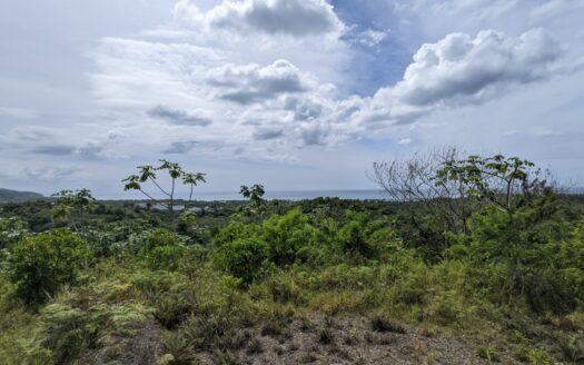 Terrain au boulevard avec vue sur l’océan