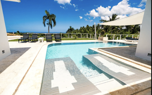 Villa contemporaine de style 5 chambres avec vue sur l’océan