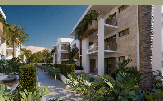 Développement en bord de mer luxueux sur la plage immaculée de Punta Popy