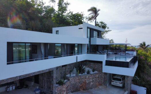 Superbe villa moderne avec vue imprenable au centre de Las Terrenas