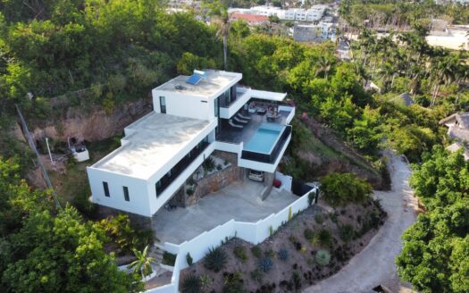 Superbe villa moderne avec vue imprenable au centre de Las Terrenas