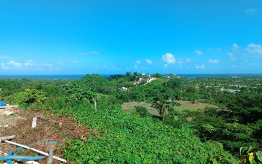 Terrain avec vue imprenable