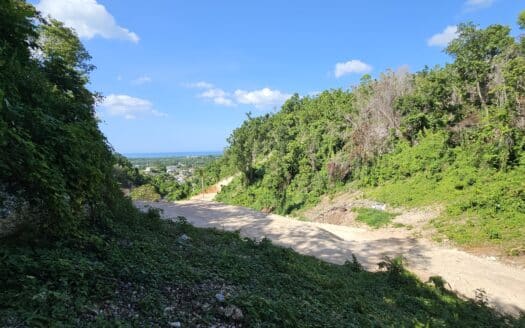 Lot close to the town with great ocean view