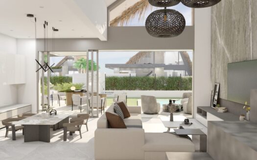 Votre villa moderne dans un quartier paisible mais proche de la plage