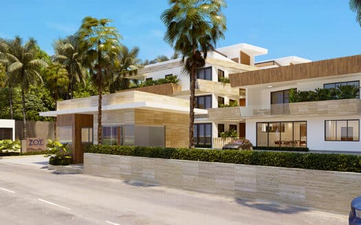 Nouveau projet en bord de mer à Punta Popy
