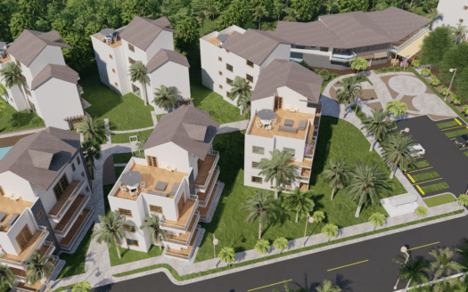 Condos modernes de 3 chambres dans un nouveau développement à Portillo